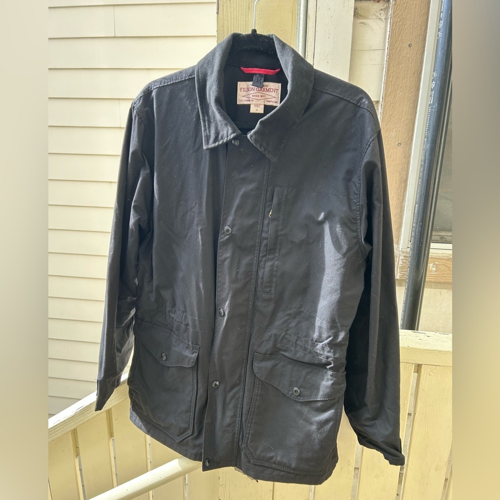 Filson Cover Cloth Mile Marker Jacket Medium